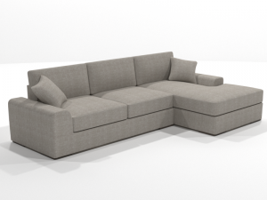 vedori corner chaise sofa 3Dモデル
