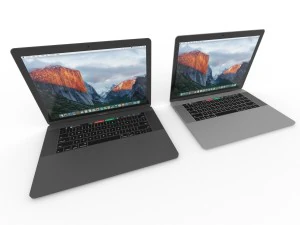 appel macbook pro15 3D Model