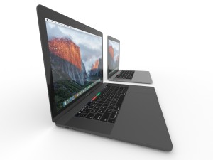 apple macbook pro 15 3D 模型