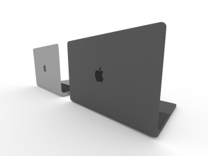 apple macbook pro 15 3D 模型