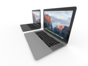 apple macbook pro 15 3D 模型
