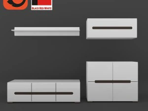 sistema de m&oacute;dulo brw azteca Modelo 3D