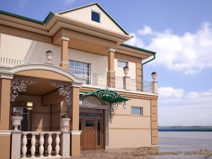 small cottage country house 3Dモデル