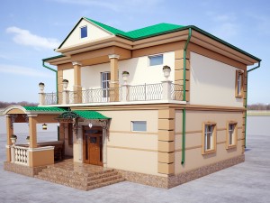 small cottage country house 3Dモデル