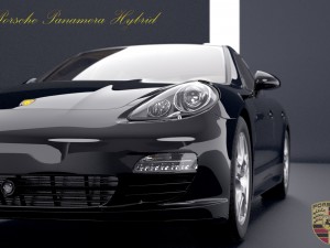 porsche panamera s hybrid 2018 3d- 3D Model