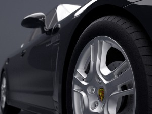 porsche panamera s hybrid 2018 3d- 3D Model