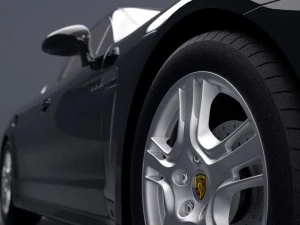 porsche panamera s hybrid 2018 3d- 3D Model