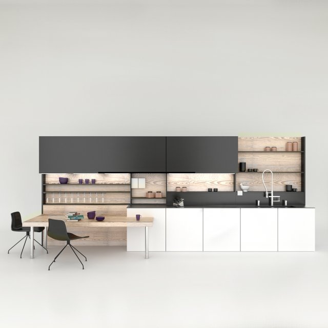 kitchen 3Dモデル .c4d .max .obj .3ds .fbx .stl .blend 