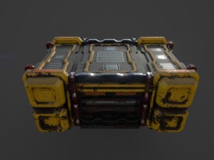 sci-fi structure 3D Model