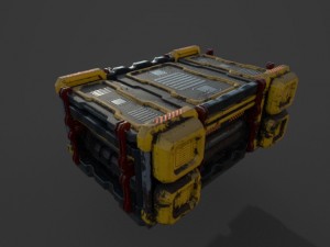 sci-fi structure 3D Model