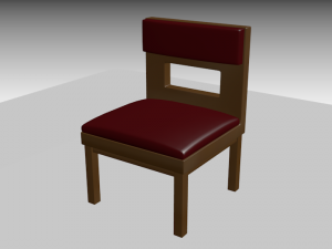 low detail church asset pack 3D Model
