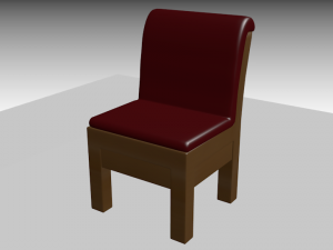 low detail church asset pack 3D Model