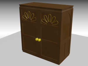 low detail church asset pack 3D Model