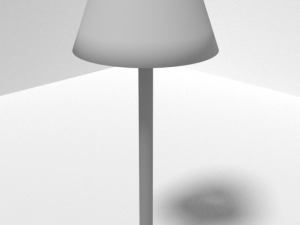 basic tall lamp 3D 模型