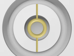 l&acirc;mpada alta b&aacute;sica Modelo 3D