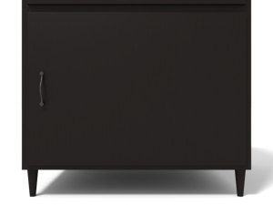 classic wooden nightstand 3D-Modell
