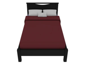 modern bed 3D Model