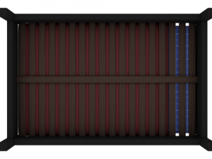 modern bed 3D 模型