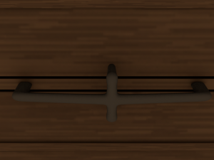 wooden dresser 3D Model