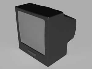 crt tv 3D Model
