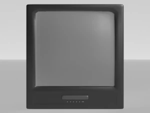 crt tv 3D Model