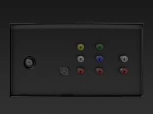 crt tv 3Dモデル
