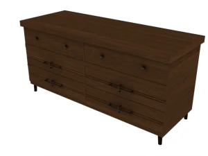 pacote de ativos de m&oacute;veis de quarto Modelo 3D