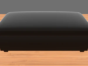 modern two-seat couch 3D Model