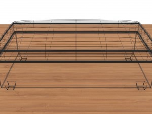 modern two-seat couch 3D Модель