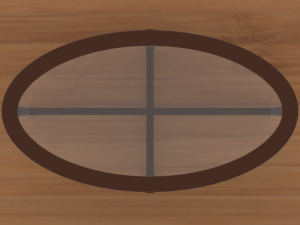 modern glass coffee table Modelo 3D