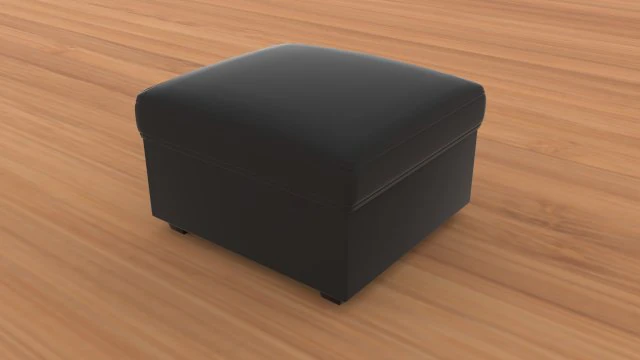 modern ottoman single 3D Model .c4d .max .obj .3ds .fbx .stl .blend 