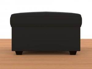modern ottoman single 3D Model