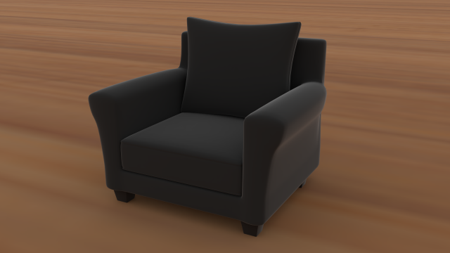 modern sofa chair 3D 模型 .c4d .max .obj .3ds .fbx .stl .blend 