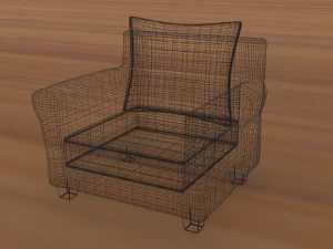 modern sofa chair 3D Model