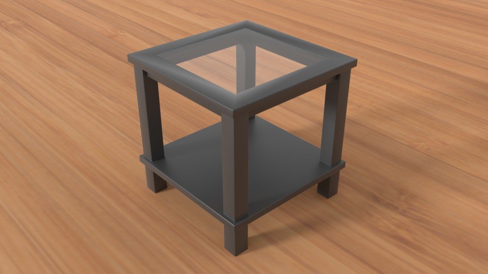Modern Glass Side Table 3d Model In Table 3dexport