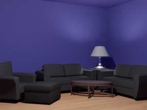 modern living room asset pack 3D Model