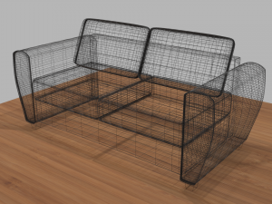 modern living room asset pack 3D Model