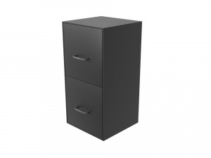 vertical style filing cabinet 3D Model
