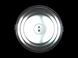 metal trash can 3D Model