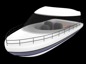 yacht Modello 3D