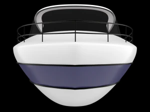 yacht 3D Model