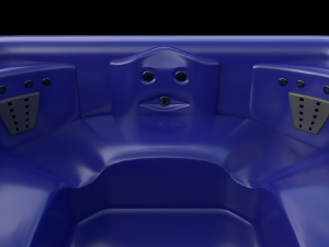 simple hot tub set 3D Модель