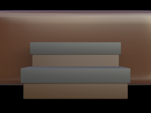 simple hot tub set 3D Модель