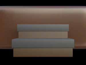 simple hot tub set 3D Model