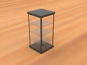 glass cabinet 3D Model