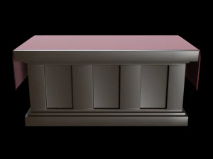 church altar v2 3D Model