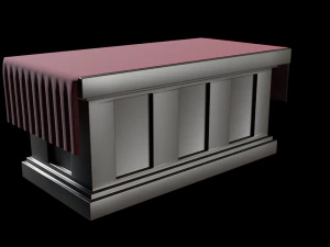 church altar v2 3D Model