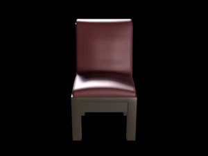 church chair set 3D Model