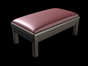 church piano set 3D Model
