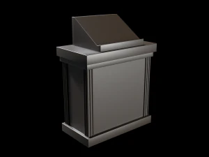 church podium v2 3D Model